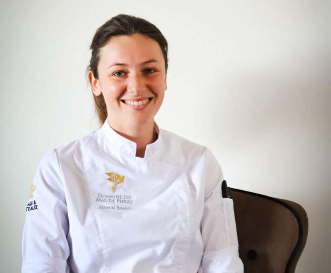 Manon Isnard Chef-Pâtissière Domaine du Mas de Pierre