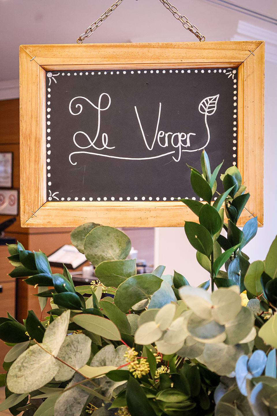 Panneau "le verger"